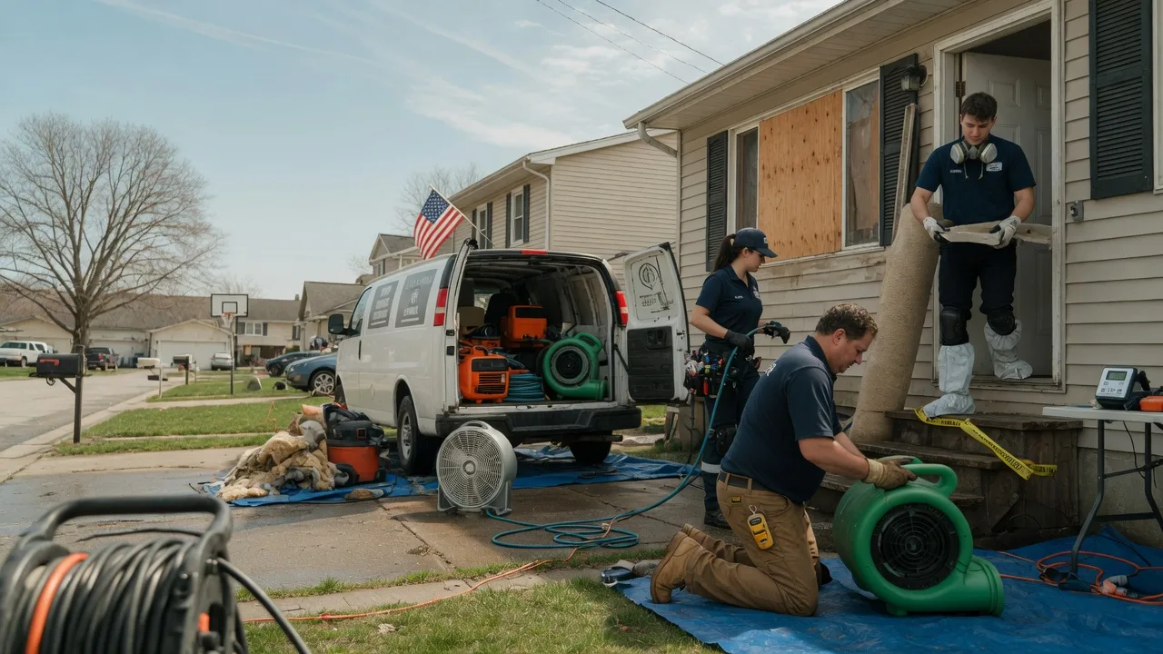 Water Damage Restoration in Mcadoo, TX near me